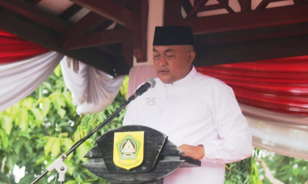 Bupati Rudy Susmanto dan Wabup Jaro Ade Salat Idulfitri 1446 Hijriah, Ajak Warga Syukuri Hikmah Ramadan