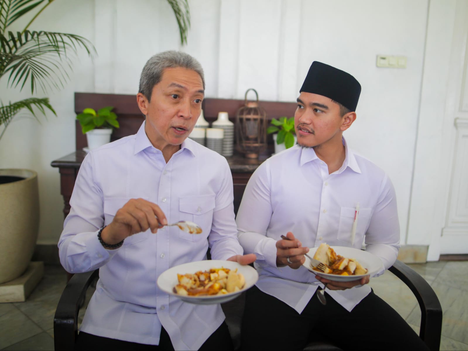 Diplomasi Lewat Doclang, Dedie Rachim Sambut Kaesang Pangarep