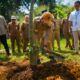 Tanam Pohon Menuju Calon Kantor Pemkot Bogor