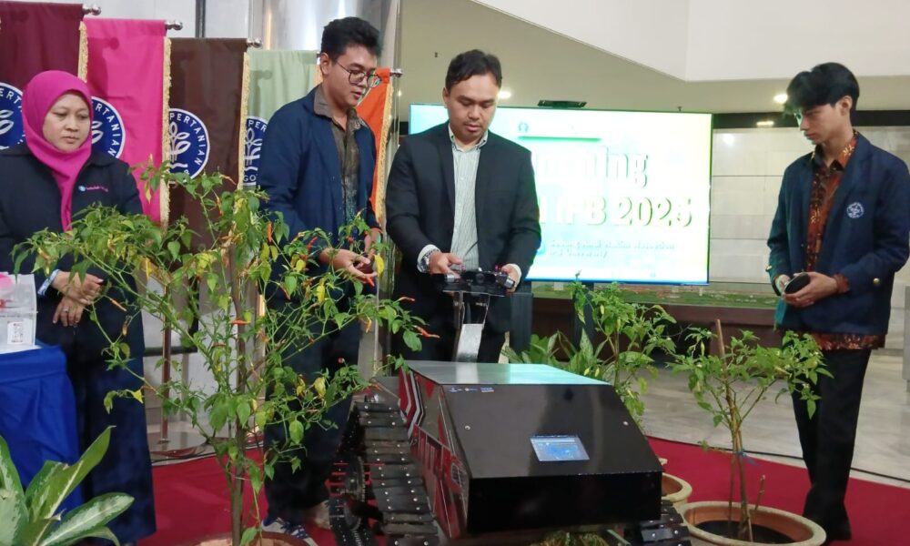 Peneliti IPB University Ciptakan Robot Pendeteksi Penyakit Cabai