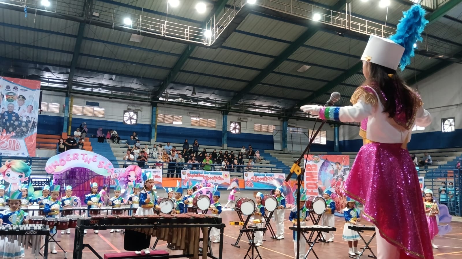 Puluhan Marching Band TK hingga SMA Unjuk Gigi di FOMB Kota Bogor