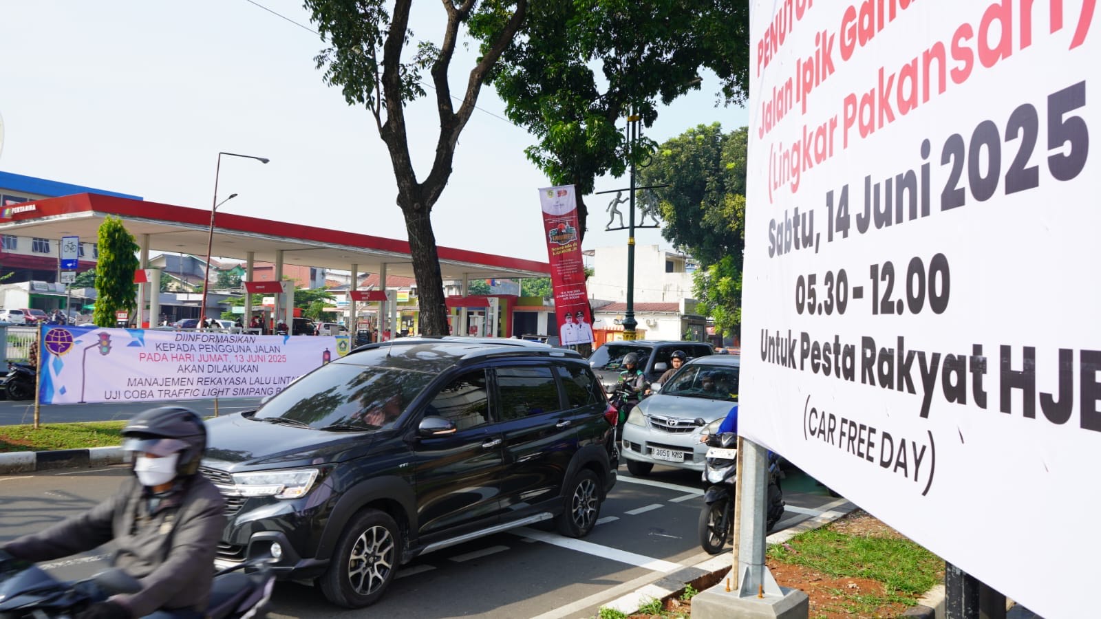 Dishub Bogor Uji Coba Simpang Traffic Light Beppenda