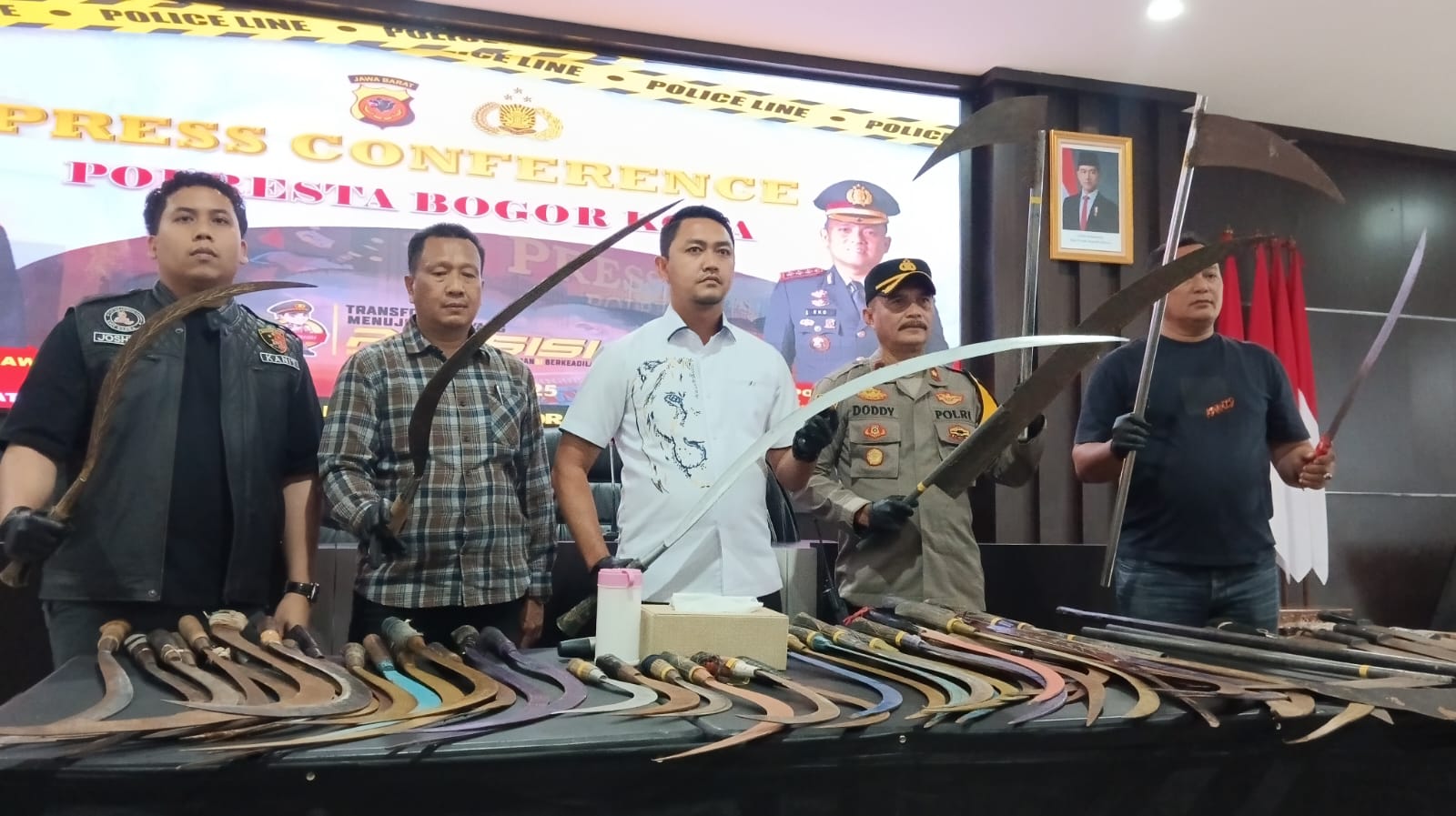 Polisi Ungkap 11 Kasus Tawuran di Kota Bogor Selama April-Juni, 32 Remaja Ditangkap