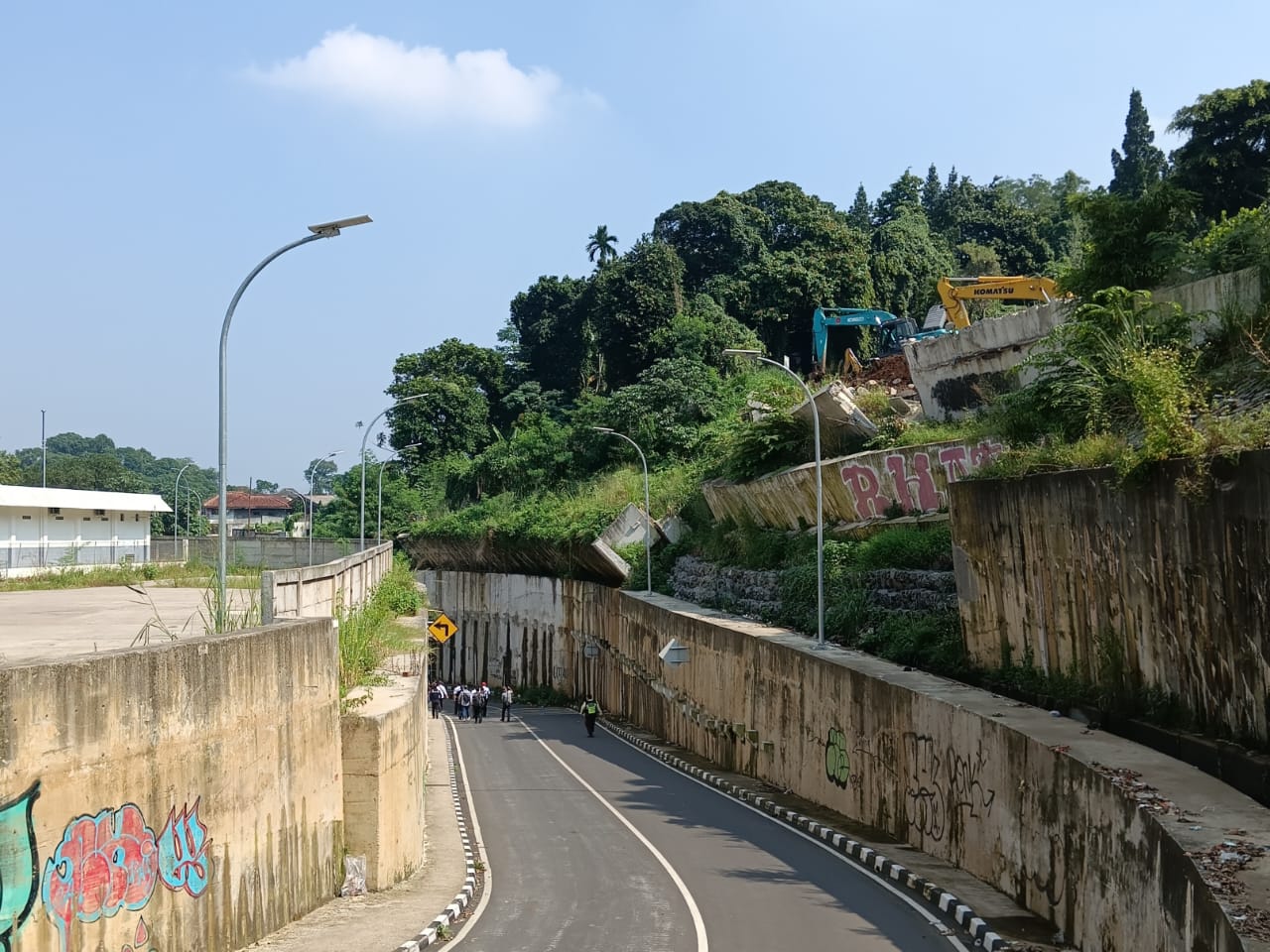 Perbaikan Turap Longsor Batutulis Ditargetkan 1,5 Bulan