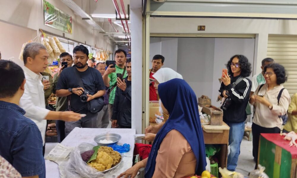 Dedie Rachim Pastikan Revitalisasi Pasar Gembrong Sukasari Hampir Rampung