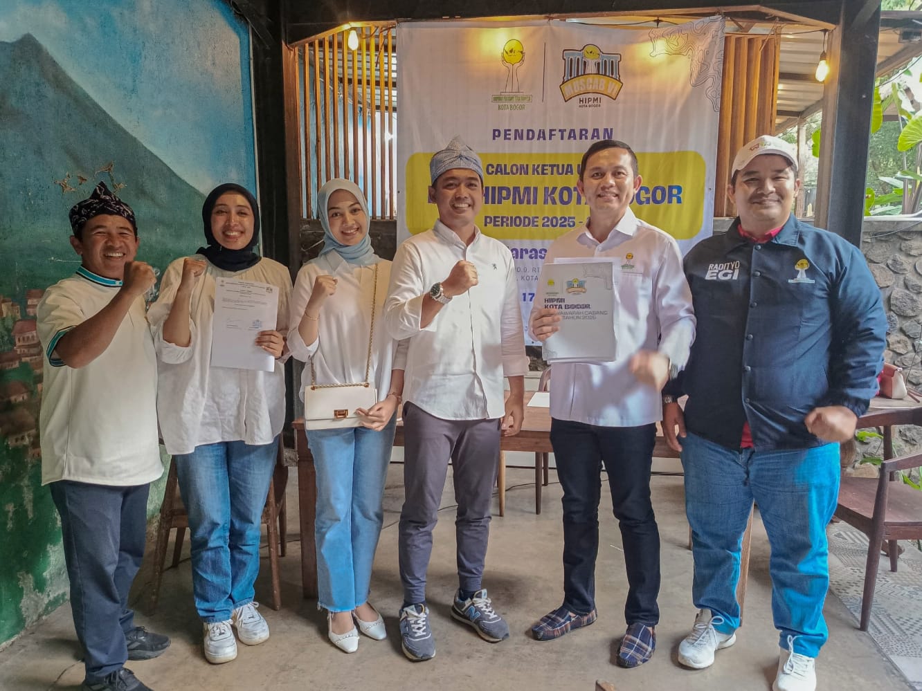 Daftar Caketum HIPMI Kota Bogor, Al Farissy Kantongi 33 Rekomendasi