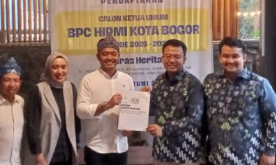 Maju Caketum HIPMI Kota Bogor, Al Farissy Siap Ciptakan 1.000 Pengusaha Baru