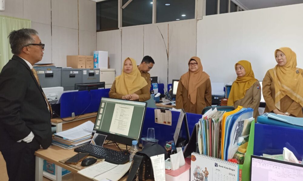 Tugas Perdana, Sekda Denny Cek Kantor Setda Kota Bogor