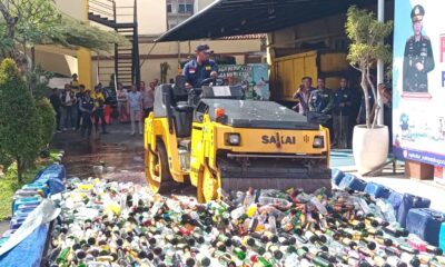 Polresta Bogor Kota Musnahkan Belasan Ribu Botol Miras Hasil KRYD