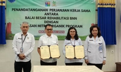 BNN Lido Bogor Latih Klien Rehabilitasi jadi Petani Modern