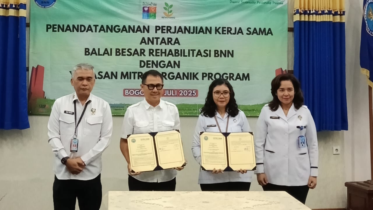 BNN Lido Bogor Latih Klien Rehabilitasi jadi Petani Modern