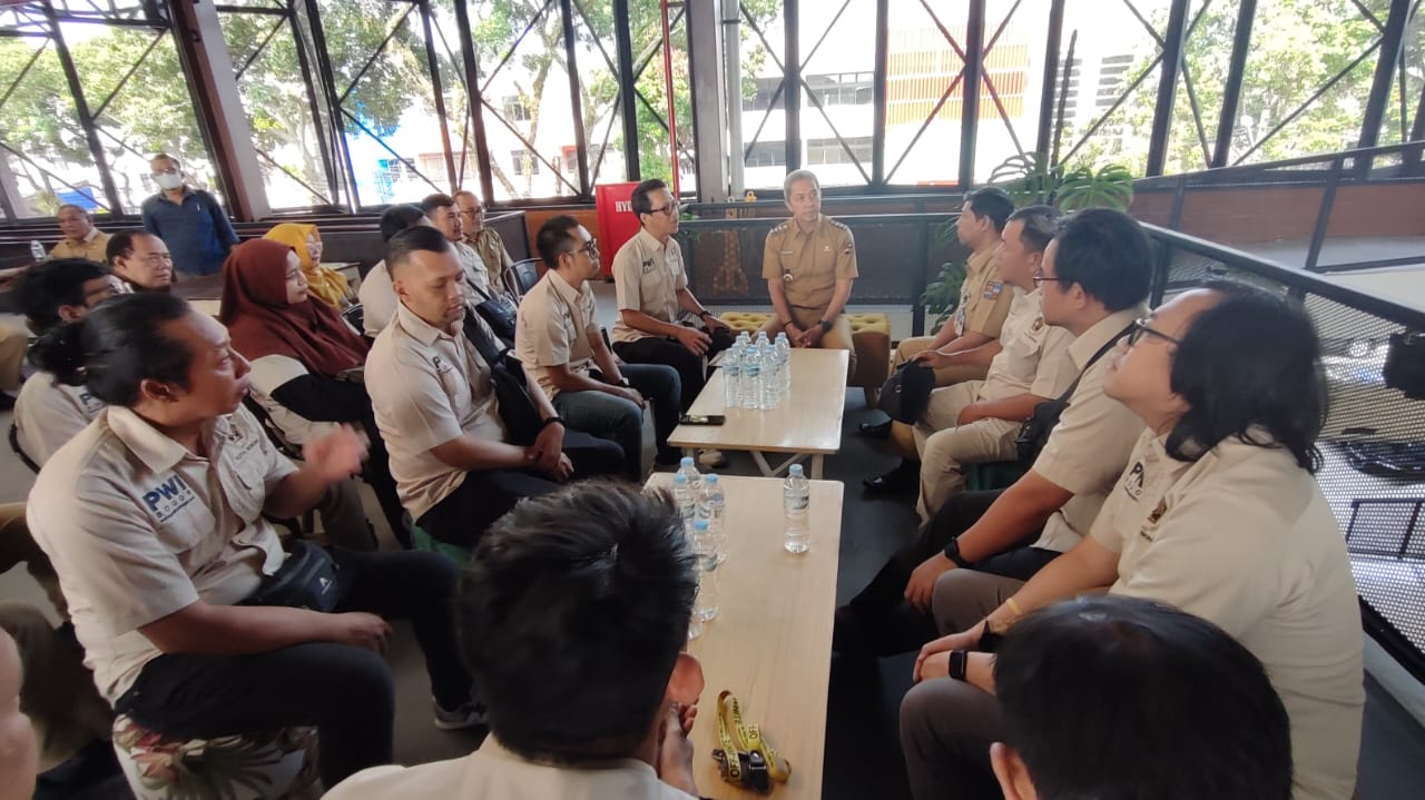 Temui Dedie-Jenal, PWI Kota Bogor Kuatkan Sinergi dan Kolaborasi