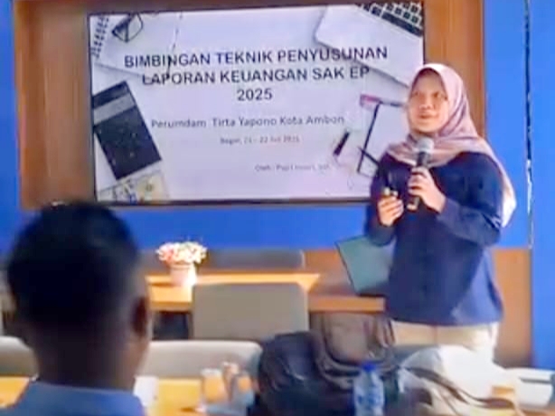 Perumda Tirta Pakuan Gelar Bimtek Keuangan untuk Perumda Tirta Yapono