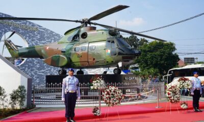 Jejak Helikopter S.A-330 Puma: Dari Operasi Militer hingga Monumen di Bogor