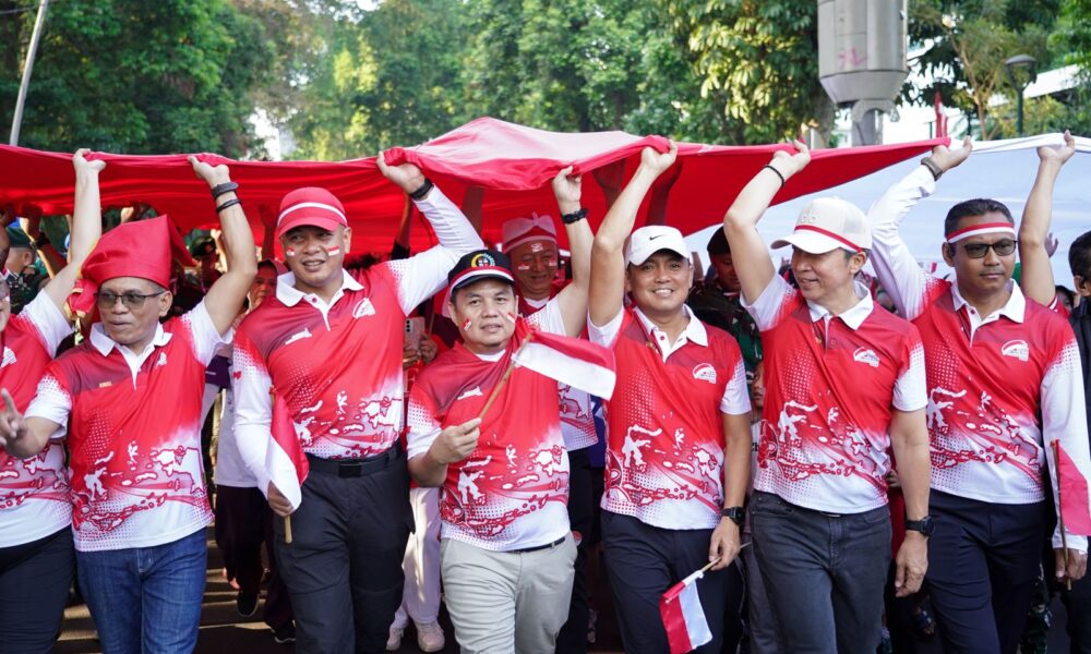 Ikuti Kirab Merah Putih, Adityawarman : "Kebhinekaan Kota Bogor Harus Dijaga"