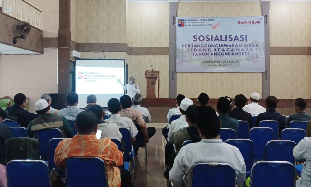 Batas Akhir LPj Hibah Keagamaan di Kota Bogor, Ada Sanksinya