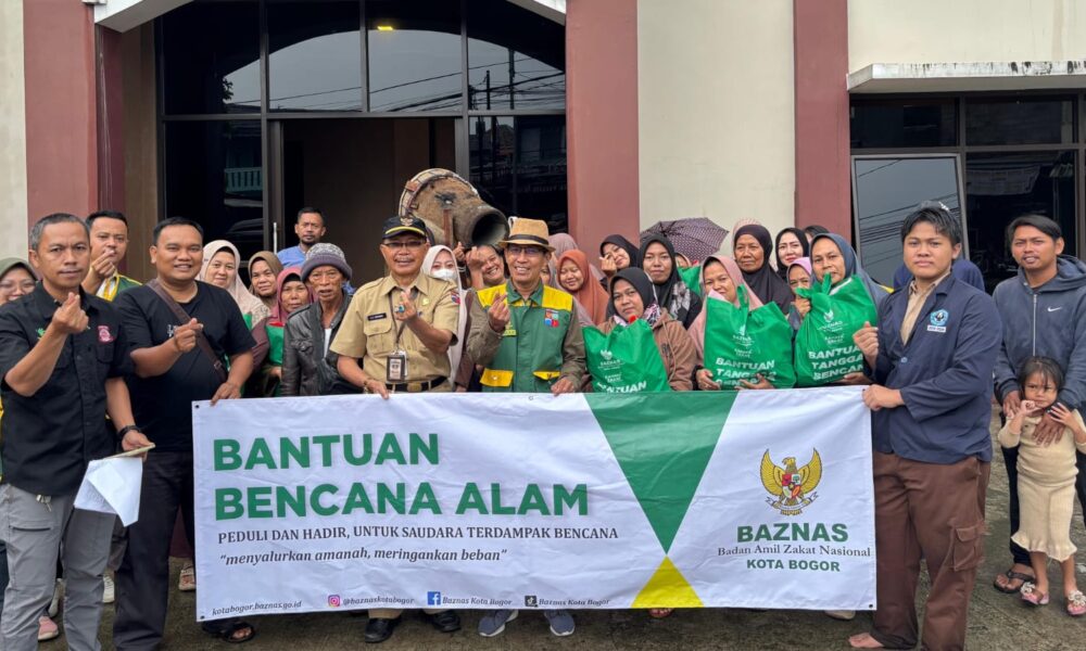 Baznas Salurkan Bantuan pada Korban Bencana di Rancamaya