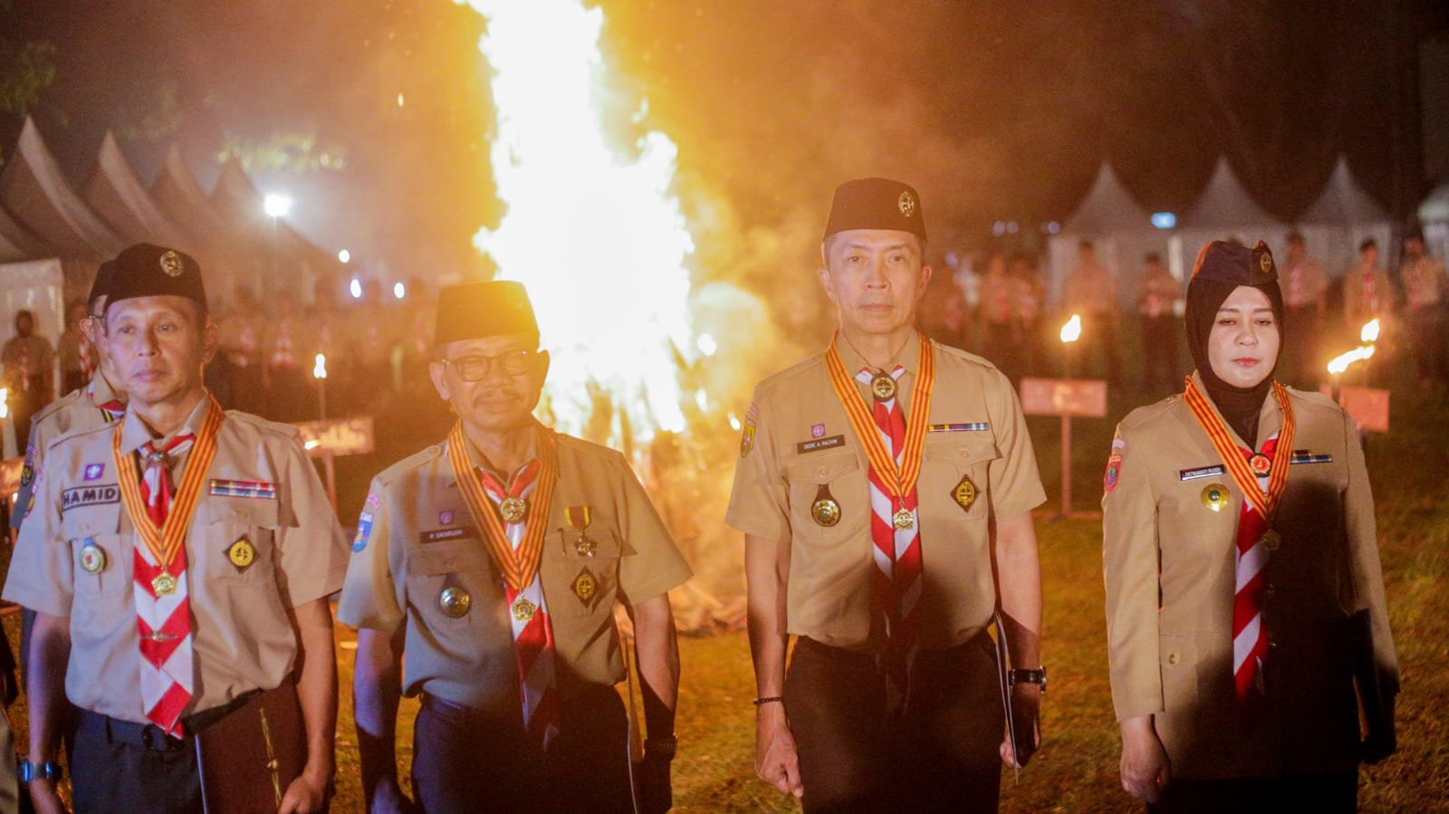 Dedie Rachim Dianugerahi Lencana Melati Gerakan Pramuka