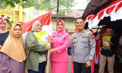 GPM Polresta Bogor Kota, Sediakan Beras Murah-Bendera Gratis