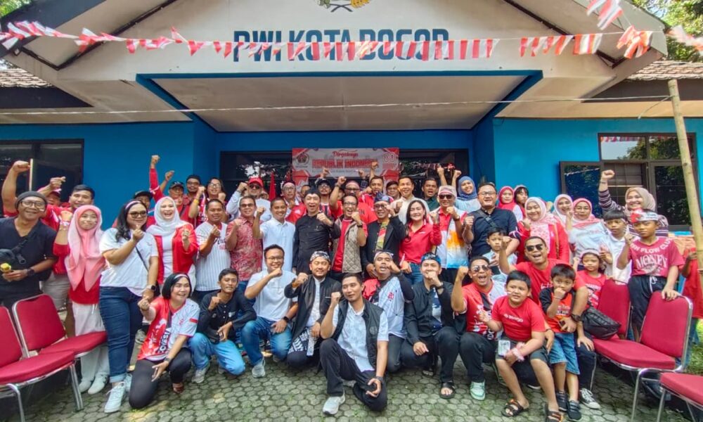 Semarak HUT ke 80 RI, PWI Kota Bogor Lomba Bareng Forkopimda
