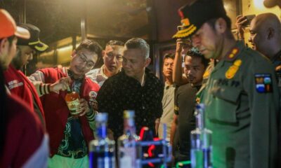 Eksekutif-Legislatif Sita 1.860 Botol Miras Tak Berizin di Kota Bogor