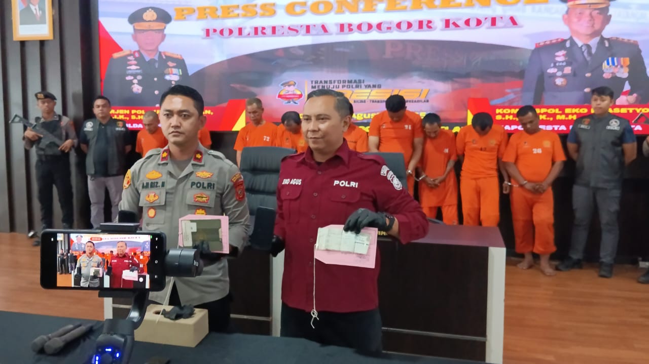 Komplotan Copet Ponsel SSA-Stasiun Bogor Diringkus Polisi