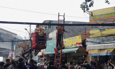 Kabel Udara di Jalan R. Saleh S. Bustaman Dipindah ke Tanah