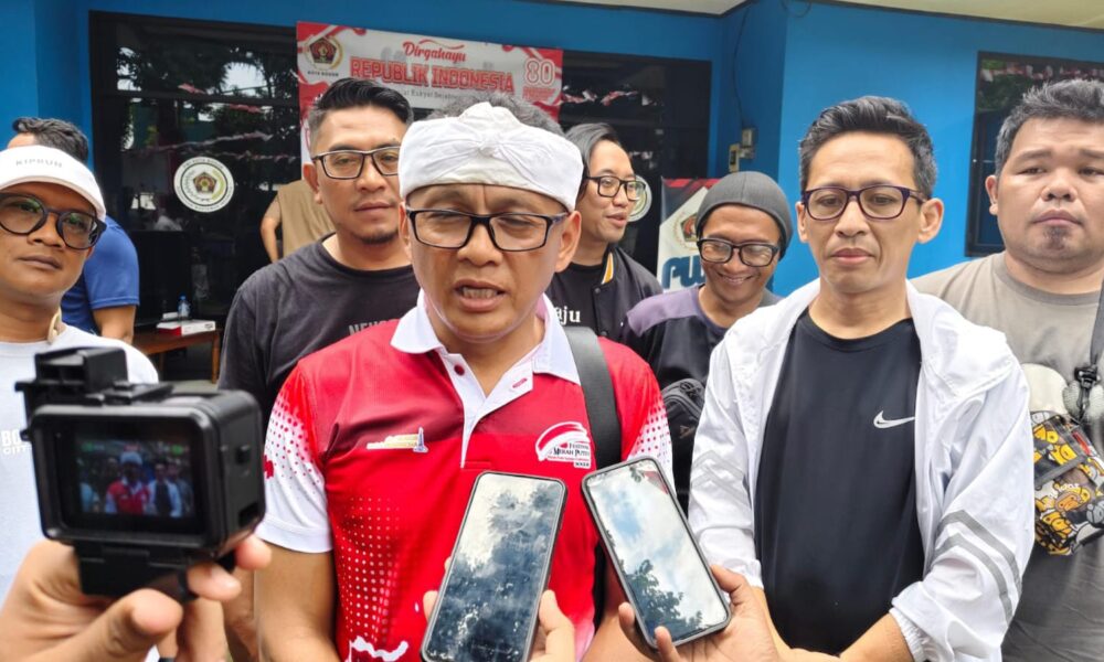 Kadispora Jabar Puji Konsistensi Jumat Sehat PWI Kota Bogor 