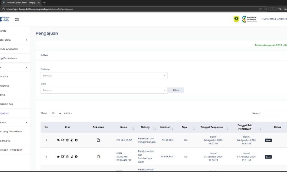 3 Inovasi Digital Bappedalitbang untuk Tingkatkan Pelayanan hingga Kelola Data