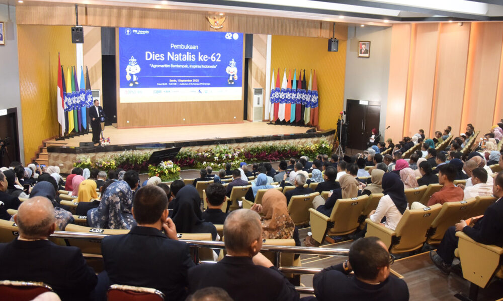Dies Natalis ke-62, IPB University Gaungkan Agromaritim 5.0
