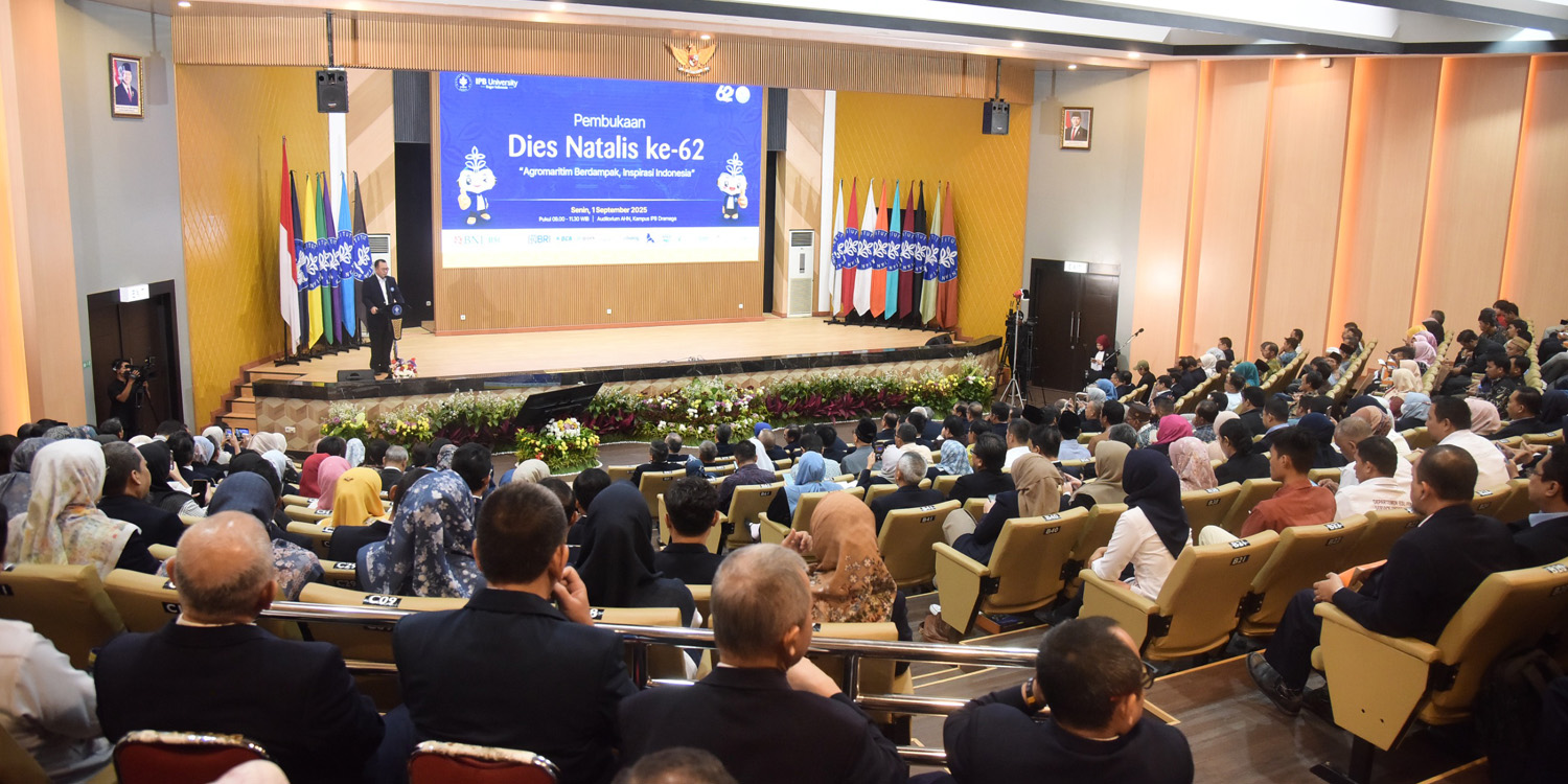 Dies Natalis ke-62, IPB University Gaungkan Agromaritim 5.0