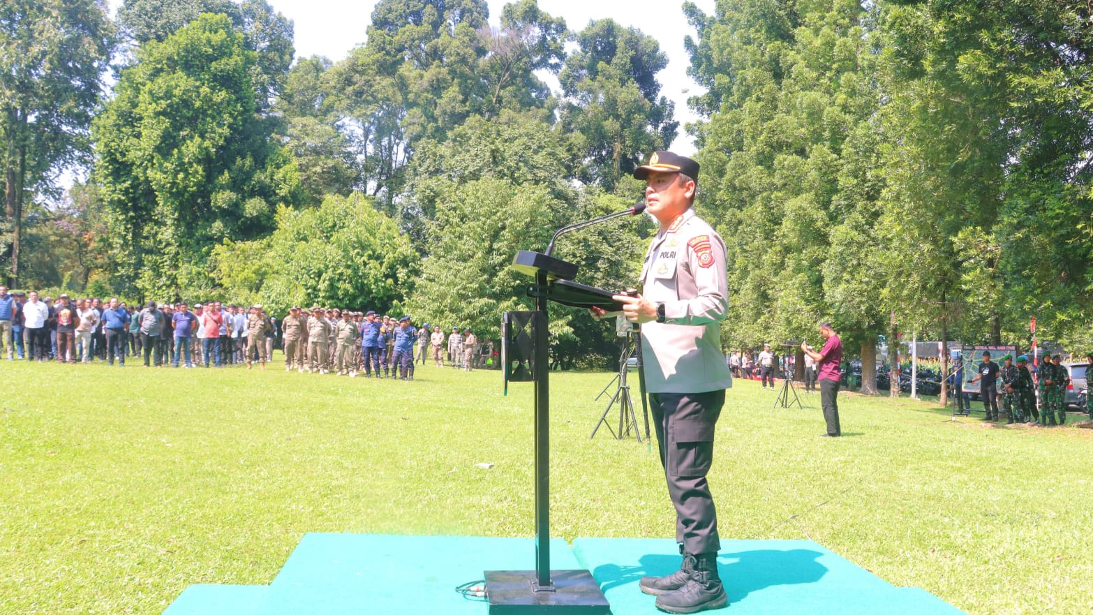 1.026 Personel Gabungan Siaga Antisipasi Potensi Unras di Kota Bogor 