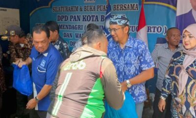 DPD PAN Kota Bogor Tebar Ratusan Paket Pangan di HUT ke-27 PAN