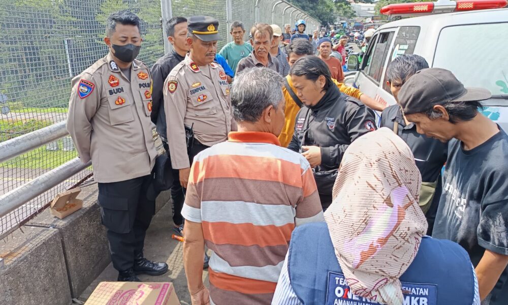 Seorang Pria Ditemukan Meninggal di Jembatan Pakuan Tegallega