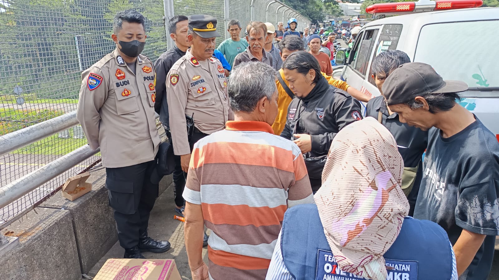 Seorang Pria Ditemukan Meninggal di Jembatan Pakuan Tegallega