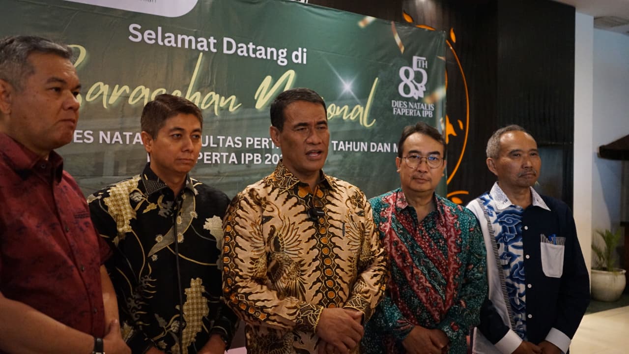 Faperta IPB Siap jadi Pelopor Ketahanan Pangan Nasional Lewat Penerapan Inovasi Masif dan Pola Pertanian Terorganisir