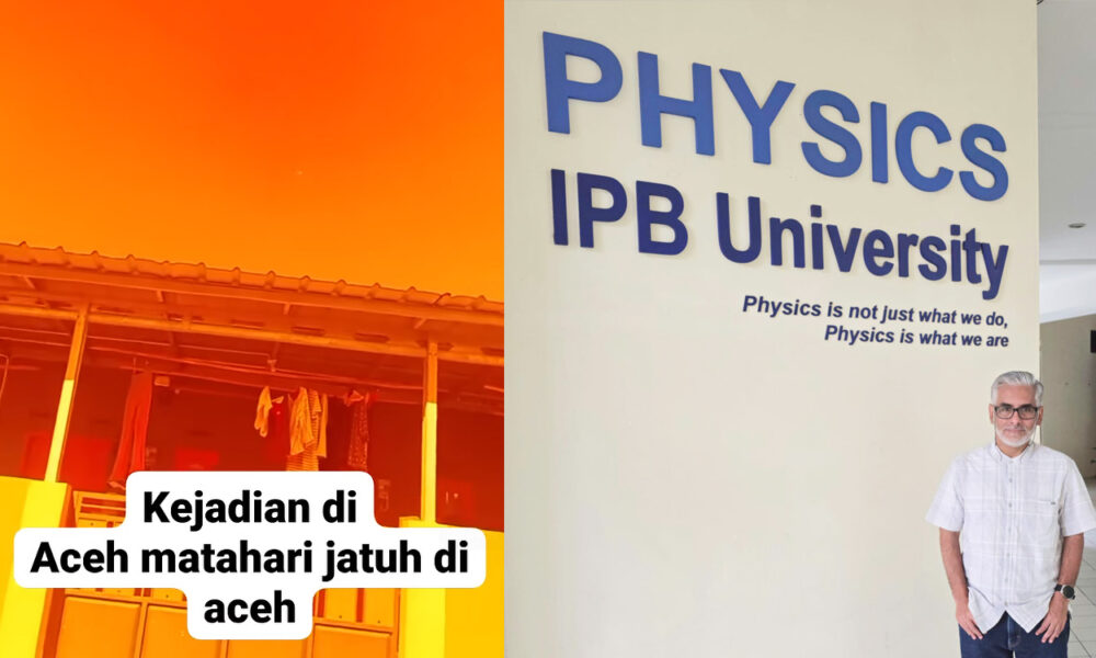 Viral Langit Merah, Pakar IPB University Luruskan Narasi ‘Matahari Jatuh’