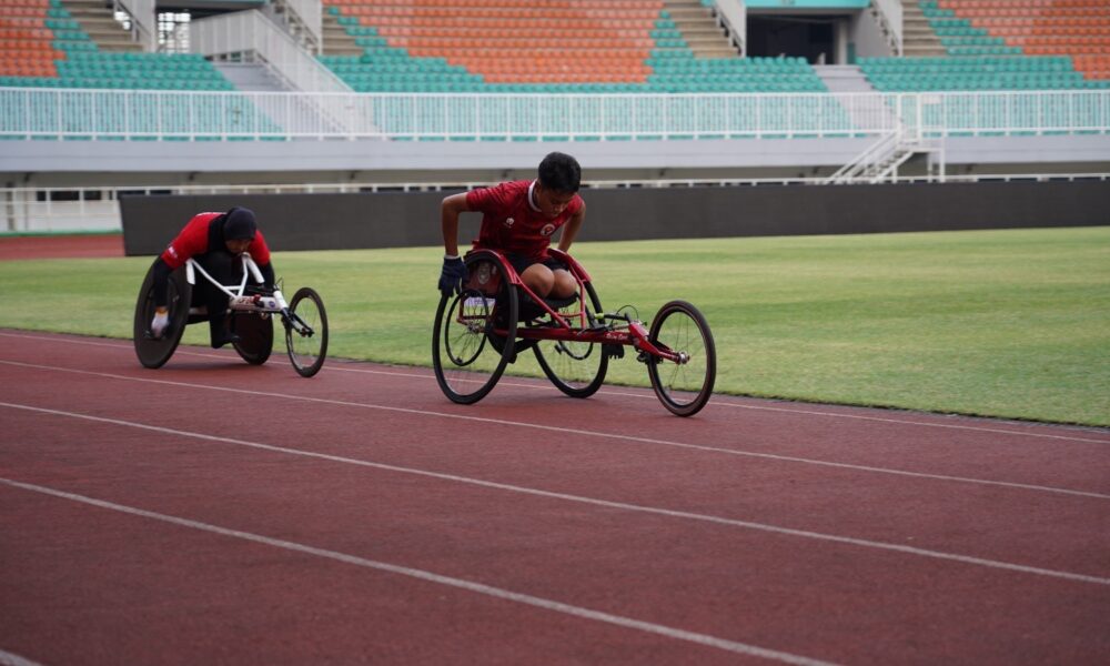 Atlet Disabilitas SOD-SKODI Latih Tanding di Stadion Pakansari
