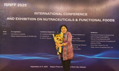 Prof Christofora Hanny Wijaya, Wanita Pertama Peraih ISNFF Fellow Award