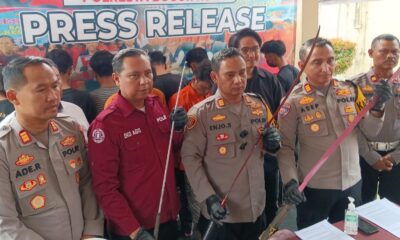 Hendak Tawuran, Remaja Bawa Celurit Pink Dibekuk Polisi di Bogor Timur