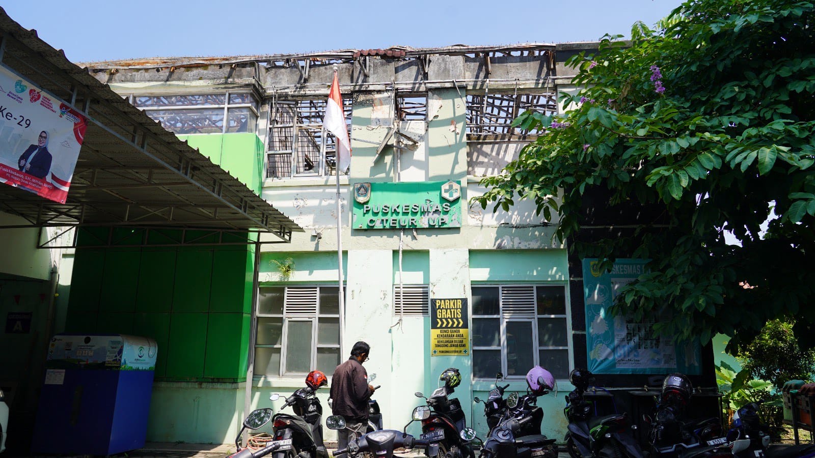 Pasca Kebakaran, Puskesmas Citeureup Siap Dibangun Kembali