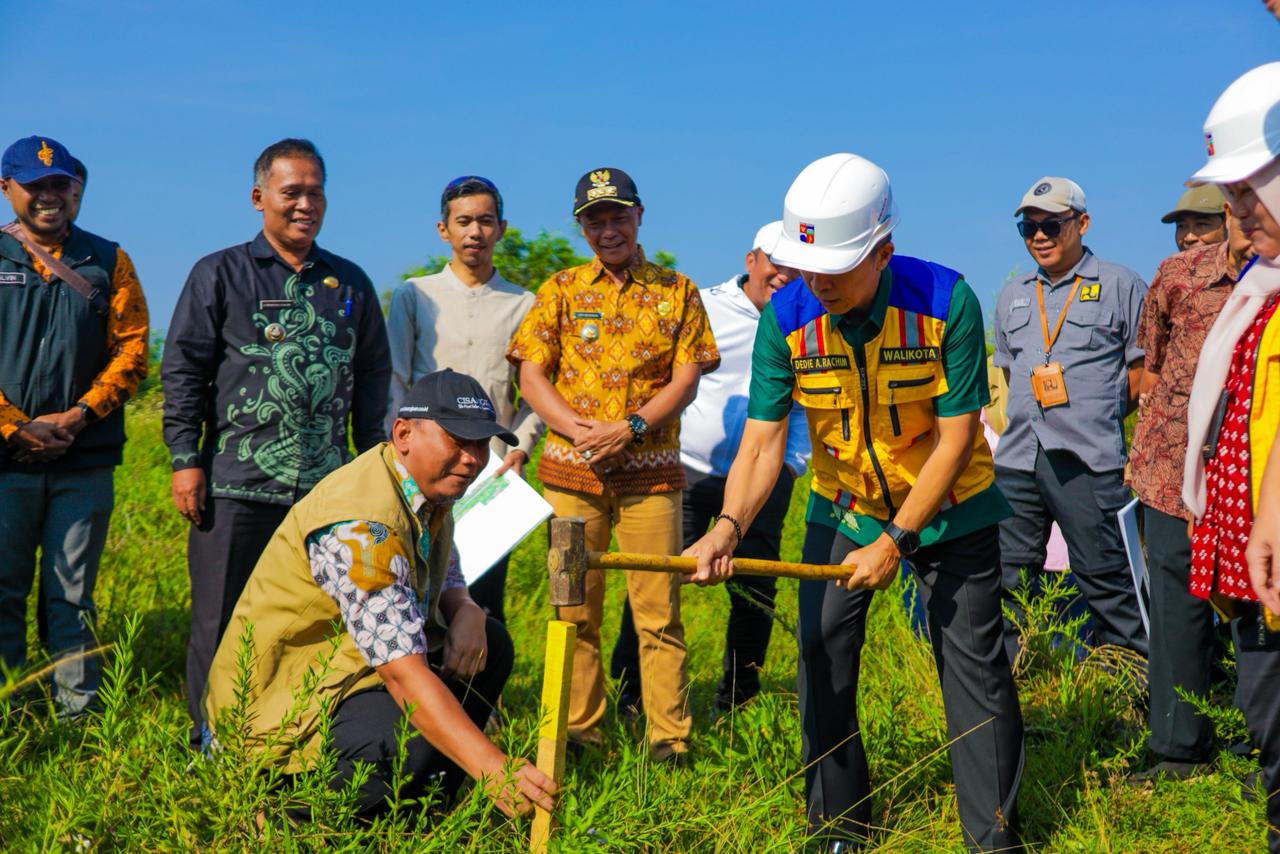 Jalan Menuju Kantor Pemerintahan Terpadu Katulampa Digarap
