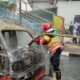 Angkot di Kota Bogor Terbakar di Jembatan Merah