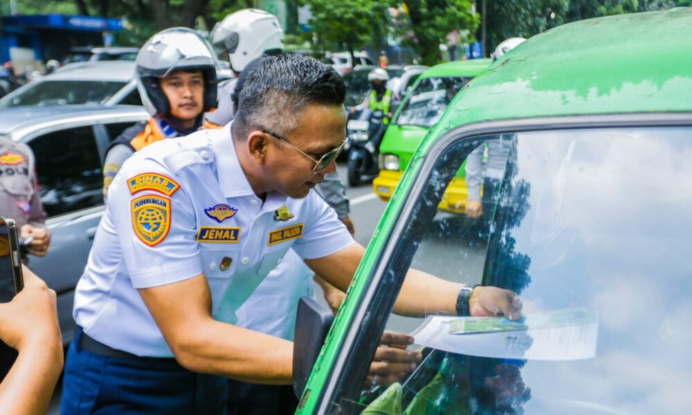 16 Angkot di Kota Bogor Terjaring Operasi Kelayakan Dikandangkan