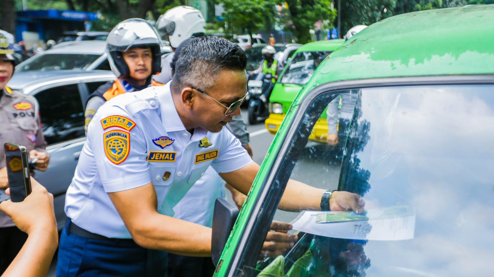 16 Angkot di Kota Bogor Terjaring Operasi Kelayakan Dikandangkan