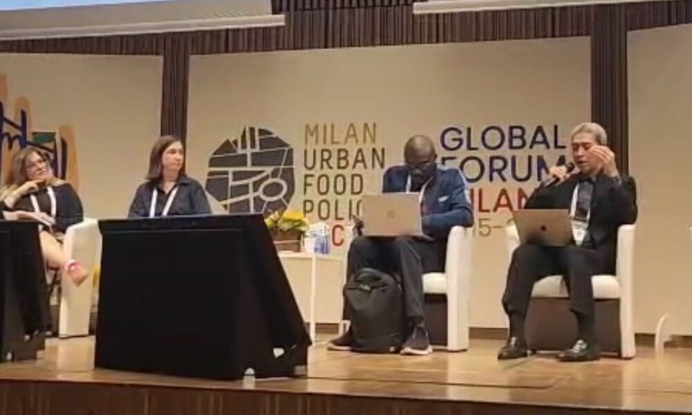 Kota Bogor Perkuat Kebijakan Pangan Berkelanjutan Lewat Forum Global di Italia