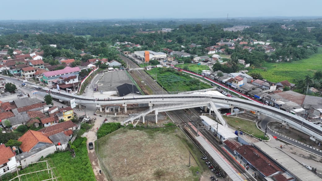 Flyover Soebianto dan JPO di Tenjo Bogor Resmi Beroperasi