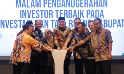 Bupati Rudy Susmanto Ganjar Investor Terbaik atas Kontribusi Ekonomi Daerah