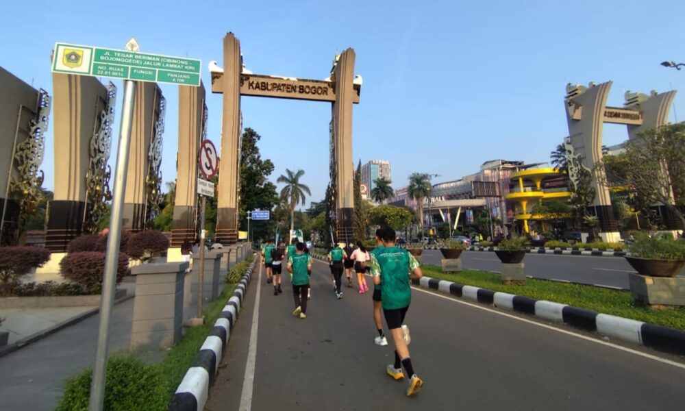 Car Free Day Jalan Tegar Beriman Bogor Diuji Coba Besok