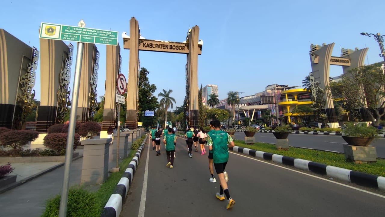 Car Free Day Jalan Tegar Beriman Bogor Diuji Coba Besok